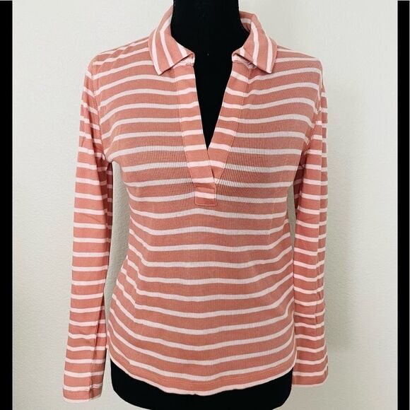 J. Crew Tops - NWT J.Crew Ribbed Polo T-Shirt